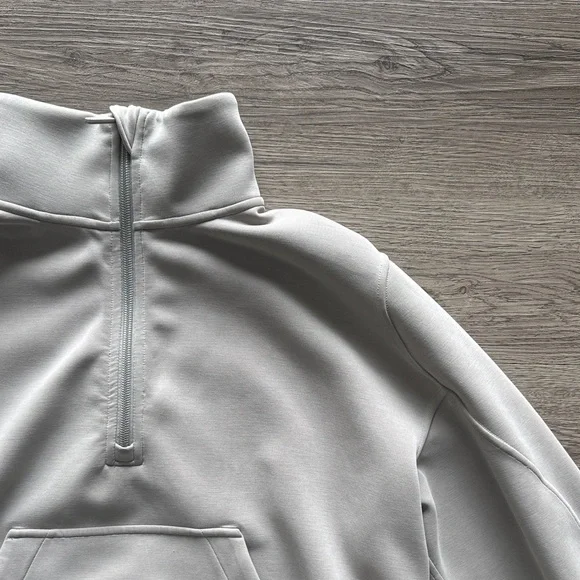 Lululemon Athletica Brushed Softstreme Half Zip - Picture 7 of 8